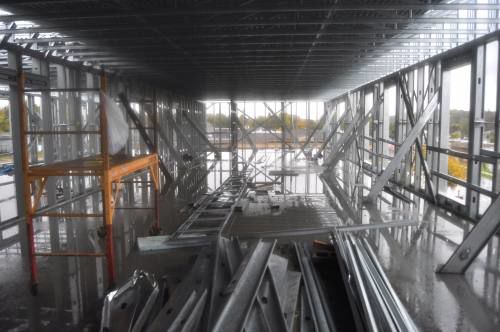 Crews about 30-40% finished with Cadillac Lofts construction